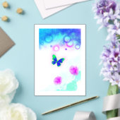 Ein Schmetterling  Acryleinladungen (In Situ (Hochzeit))