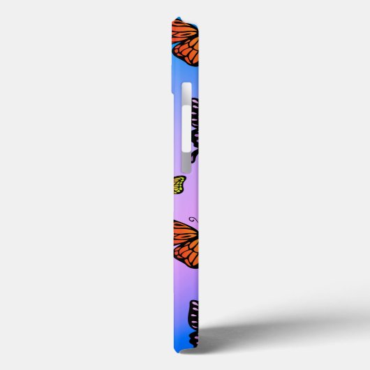 Ein Schmetterling Case-Mate iPhone Hülle (Rückseite / Links)