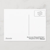 Ein Schmetterling, der mich daran erinnert Postkarte (Rückseite)