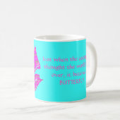 Ein Schmetterling werden - Tasse (VorderseiteRechts)