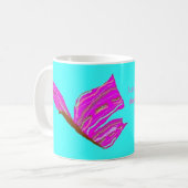 Ein Schmetterling werden - Tasse (Vorderseite Links)