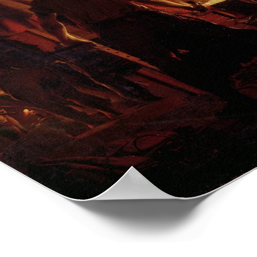 Ein Schmiedeladen, 1771 Poster (Ecke)