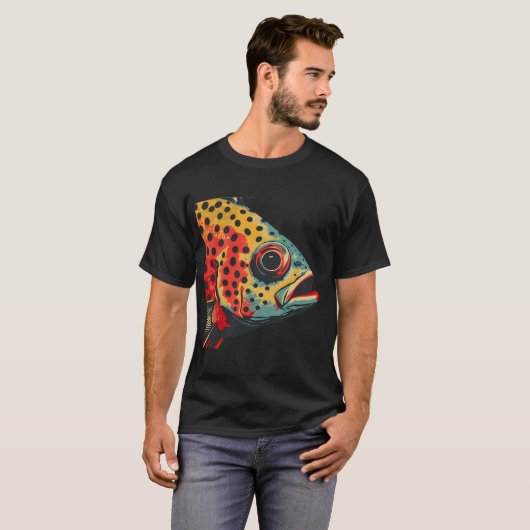 Ein Schnapper- oder Brassenkopf T-Shirt (Vorne ganz)