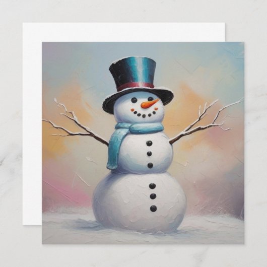 Ein schneebedeckter Tag (Vorne/Hinten)