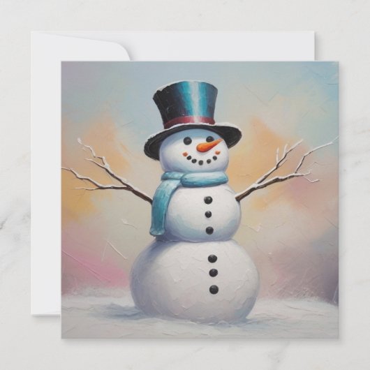 Ein schneebedeckter Tag (Vorderseite)