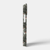 Ein schneebedeckter Wald mit Weihnachtsbäumen Case-Mate iPhone Hülle (Rückseite / Rechts)