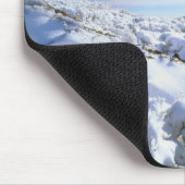 Ein schneebedeckter Yucca Mousepad (Ecke)
