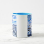 Ein schneebedeckter Yucca Tasse (Zentrum)