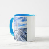 Ein schneebedeckter Yucca Tasse (Vorderseite Links)
