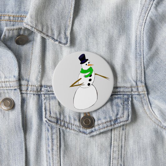 ein Schneemann Button (Beispiel)