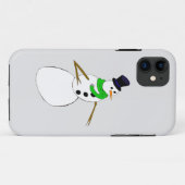 ein Schneemann Case-Mate iPhone Hülle (Rückseite (Horizontal))