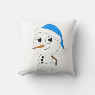 ein Schneemann Kissen