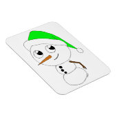 ein Schneemann Magnet (Rechte Seite)