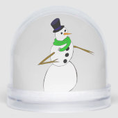 ein Schneemann Schneekugeln (Vorderseite)