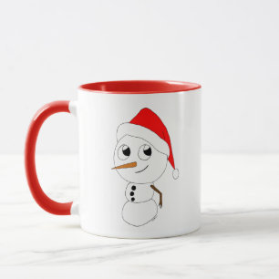 ein Schneemann Tasse