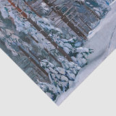 Ein schneesicherer Weg im Wald, enttäuschend Seidenpapier (Ausschnitt)