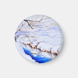 Ein Schneestream Magnet