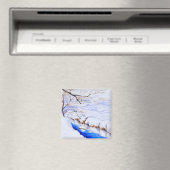 Ein Schneestream Magnet (In Situ (Geschirrspüler))