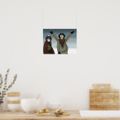 Ein Schneetag Poster (Küche)