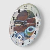 Ein Schnitt über der Erholung Große Wanduhr (Winkel)