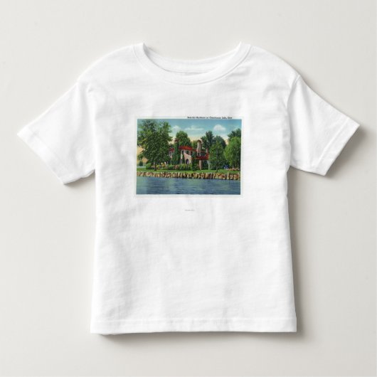 Ein schöner Chautauqua See-Wohnsitz Kleinkind T-shirt (Vorderseite)