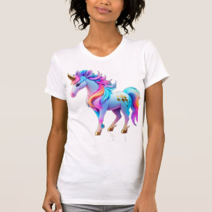 Ein schöner Einhornaufkleber 1 T-Shirt