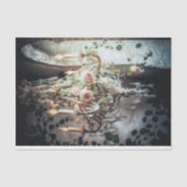 Ein schöner französischer Kronleuchter Seidenpapier (Vorderseite)