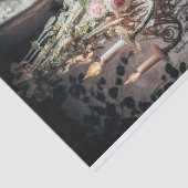 Ein schöner französischer Kronleuchter Seidenpapier (Ausschnitt)