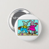 Ein schöner Frühlingstag - Schaltfläche Button (Vorne & Hinten)
