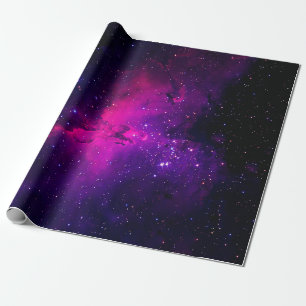 Ein schöner, heller Nebel. Hintergrund, Abstr. Geschenkpapier