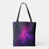 Ein schöner, heller Nebel. Hintergrund Tasche (Rückseite)