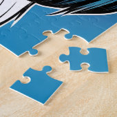 Ein schöner, lustiger Shih Tzu Puzzle (Seite)