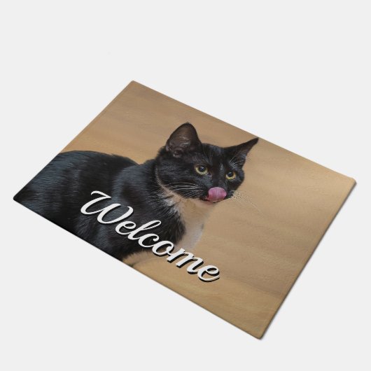 Ein schöner, malerischer Begrüßungsort Fußmatte (Schrägansicht)