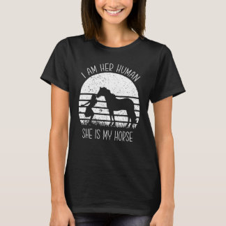 Ein schöner Mensch, der sie ist mein Pferdereiten- T-Shirt