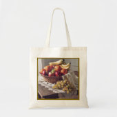 Ein schöner Obstkorb-Design-Tote-Beutel Tragetasche (Vorne)