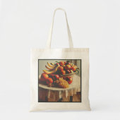 Ein schöner Obstkorb-Design-Tote-Beutel Tragetasche (Vorne)