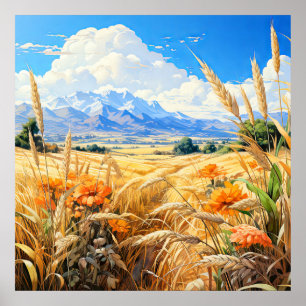 Ein schöner Ort an der Prairie Poster