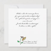 Ein schöner Ort zum Nischen Ankündigung (Rückseite)