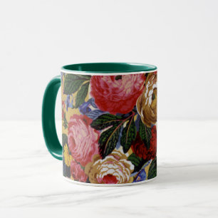 Ein schöner Philip Jacobs Fabric Peony and Rose T Tasse