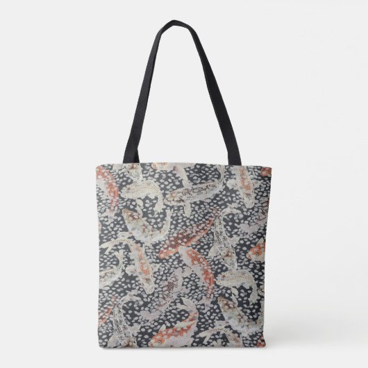 Ein schöner Philip Jacobs Fabric Snow Leopard Beut Tasche (Rückseite)