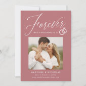 Ein schöner Ring zu IT Rose Verlobung Ankündigung (Vorderseite)