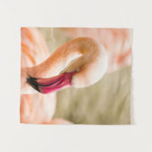 Ein schöner rosa Flamingo Wandteppich (Vorderseite (Horizontal))