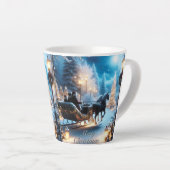 Ein schöner Schlittelweg mit Santa Maria Novella Milchtasse (Rechte Ecke)