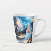 Ein schöner Schlittelweg mit Santa Maria Novella Milchtasse (Rechts)