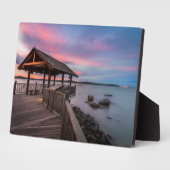 Ein schöner Sonnenuntergang Fotoplatte (Seite)