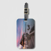 Ein schöner Sonnenuntergang Gepäckanhänger (Vorderseite Vertikal)