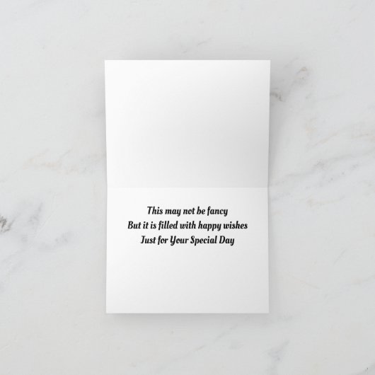 EIN SCHÖNER SONNENUNTERGANG IN HONE ODER ***IHR GE KARTE (Innenseite)