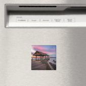Ein schöner Sonnenuntergang Magnet (In Situ (Geschirrspüler))