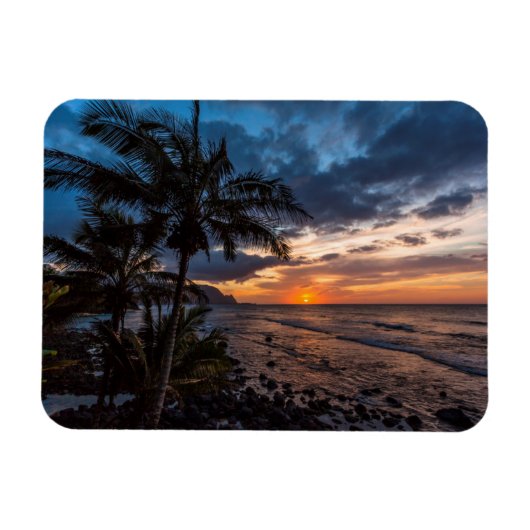 Ein schöner Sonnenuntergang Magnet (Horizontal)