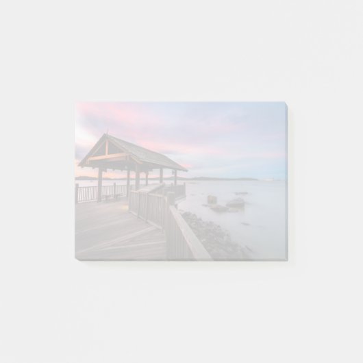Ein schöner Sonnenuntergang Post-it Klebezettel (Vorderseite)
